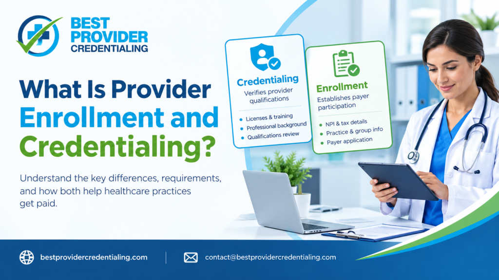 What Is Provider Enrollment and Credentialing?
